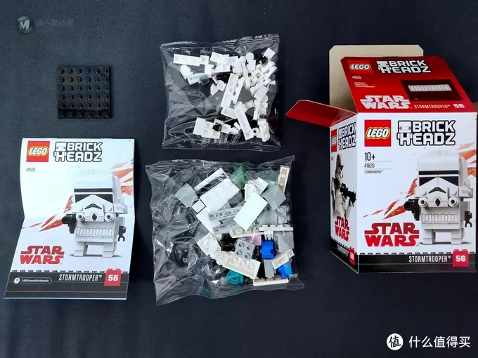 帝国暴风兵守护我的桌面—LEGO 乐高 41619/41620 方头仔 开箱简晒