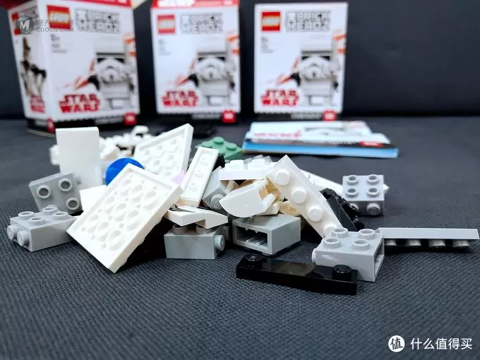 帝国暴风兵守护我的桌面—LEGO 乐高 41619/41620 方头仔 开箱简晒