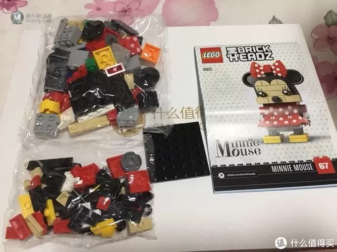 LEGO 乐高 41625 方头米妮开箱晒物