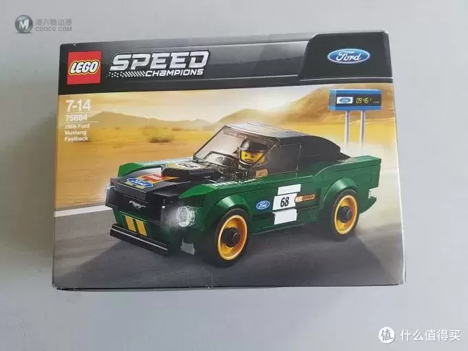 LEGO 乐高 SPEED系列 75884 1968款福特野马