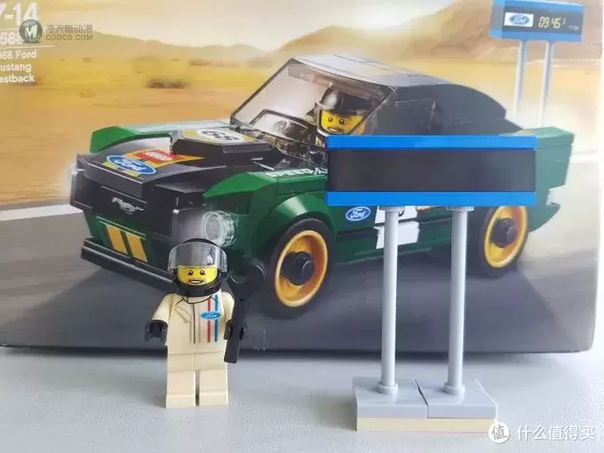 LEGO 乐高 SPEED系列 75884 1968款福特野马