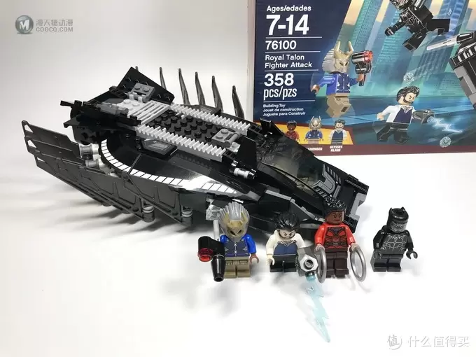 LEGO 乐高 拼拼乐 篇172：没想到它竟然是只豹，76100 皇家泰龙战机攻袭