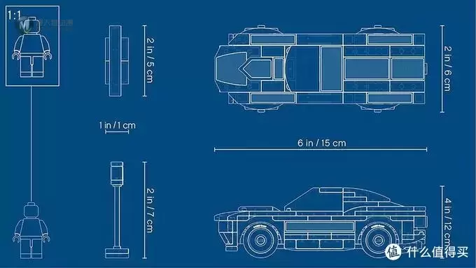 LEGO 乐高 SPEED系列 75884 1968款福特野马