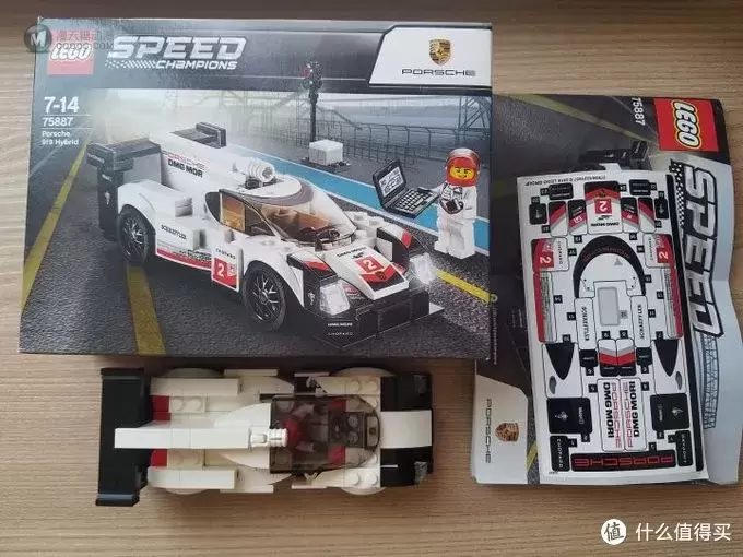 何以解忧，有我乐高 篇十四：LEGO 乐高 超级赛车系列 75887 保时捷 919 Hybrid