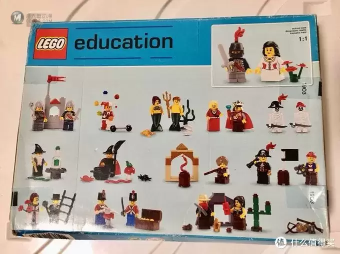 LEGO 乐高 education 9349 人仔套装开箱