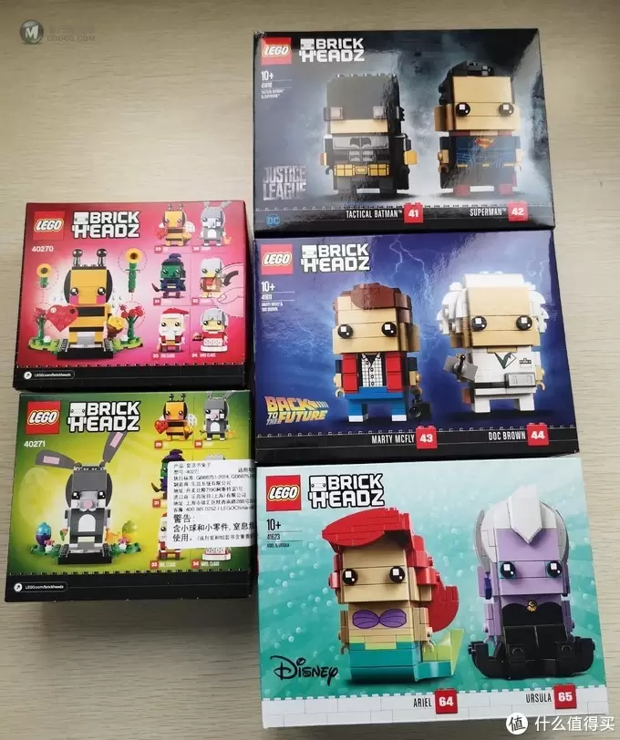 LEGO 乐高 BrickHeadz 方头仔大盘点 下篇