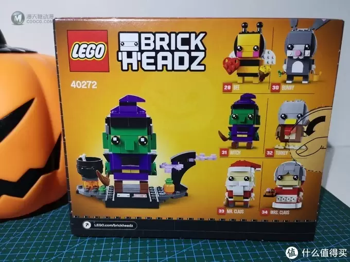 Happy Halloween——Lego 40272 BrickHeadz 万圣节女巫