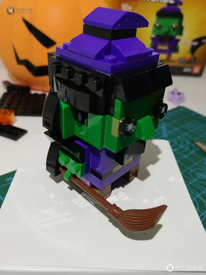 Happy Halloween——Lego 40272 BrickHeadz 万圣节女巫