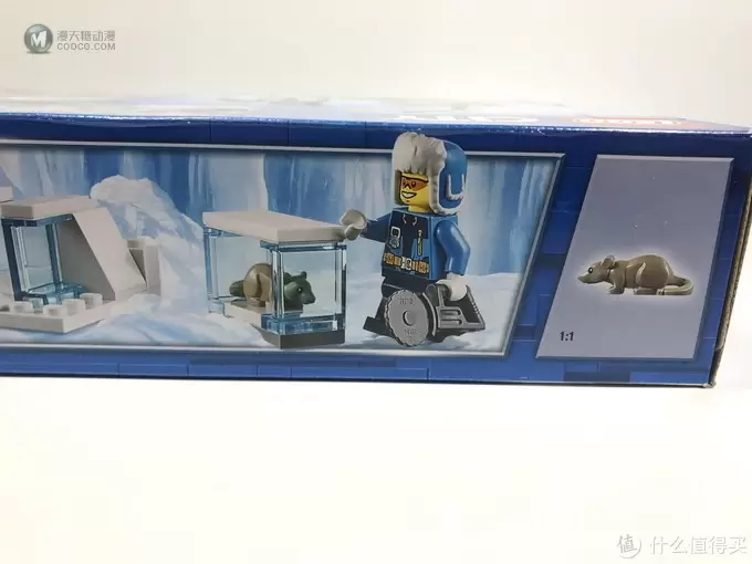 LEGO 乐高 拼拼乐 篇179：城市组系列 60192 极地冰雪履带机