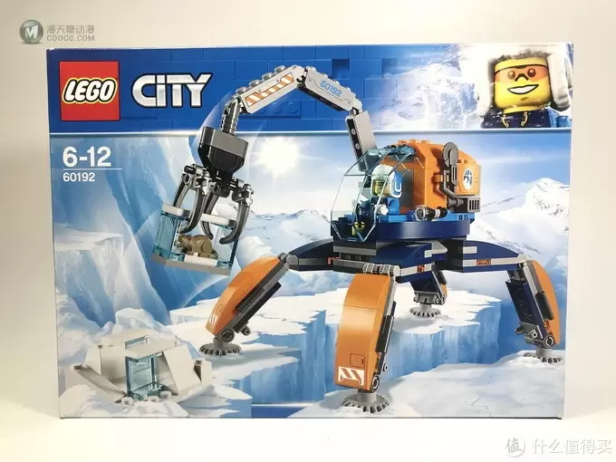 LEGO 乐高 拼拼乐 篇179：城市组系列 60192 极地冰雪履带机