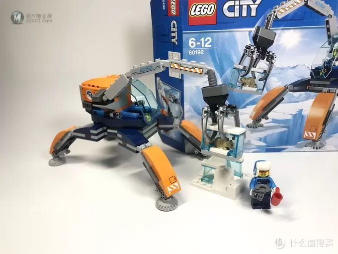 LEGO 乐高 拼拼乐 篇179：城市组系列 60192 极地冰雪履带机