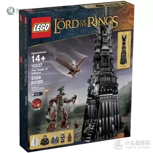 魔戒粉的乐高入坑物 — LEGO 指环王系列 艾辛格黑塔 10237