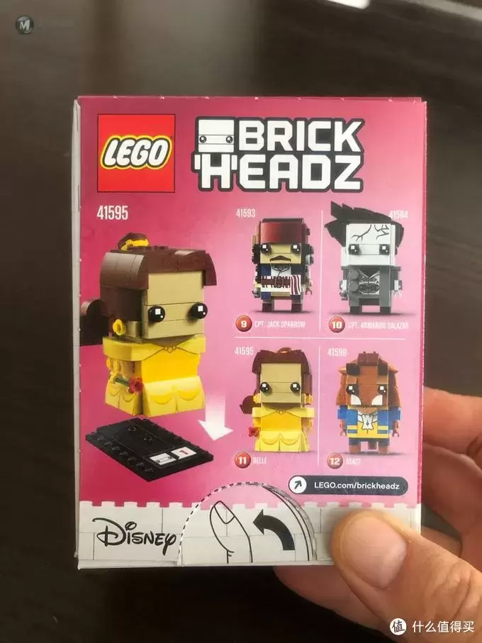 乐高 方头仔 篇八：LEGO BRICKHEADZ乐高方头仔41595贝拉公主