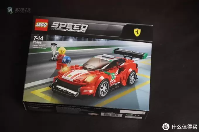 梦の玩具 篇八：LEGO 法拉利 488 GT3 六颗粒冠军赛车也香