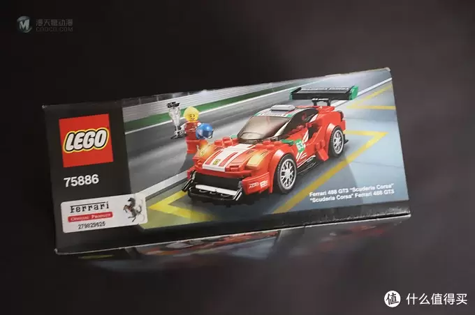 梦の玩具 篇八：LEGO 法拉利 488 GT3 六颗粒冠军赛车也香