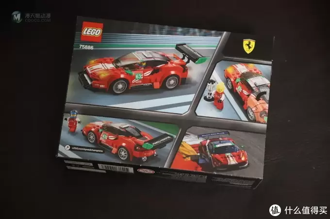 梦の玩具 篇八：LEGO 法拉利 488 GT3 六颗粒冠军赛车也香