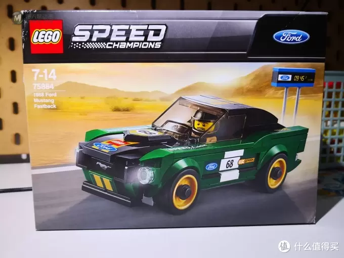 帅气的福特小车车！乐高 75884 乐高SPEED福特野马晒单