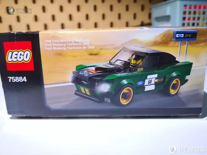 帅气的福特小车车！乐高 75884 乐高SPEED福特野马晒单