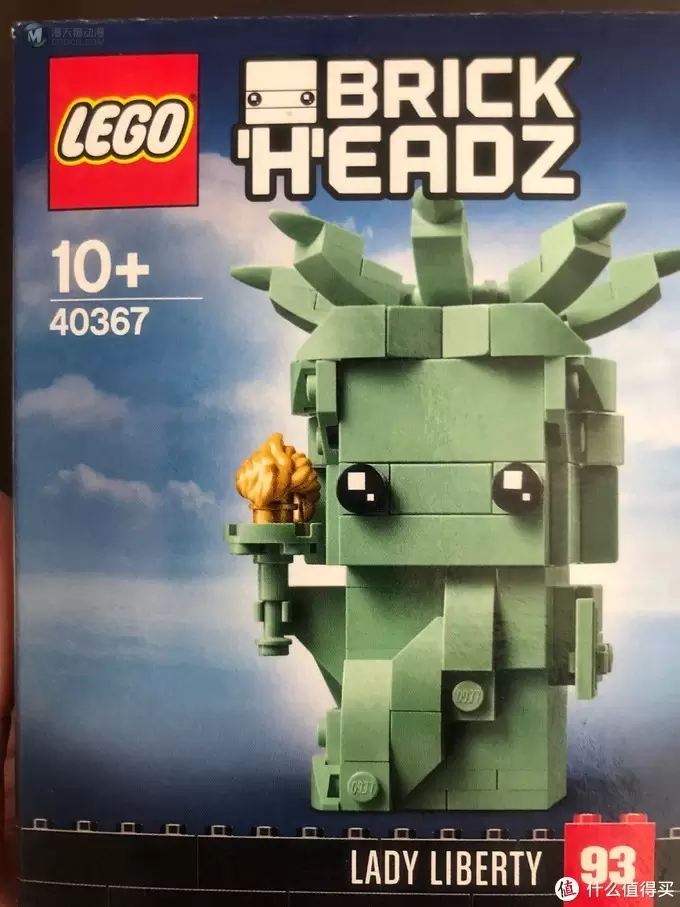 乐高 方头仔 篇一：LEGO乐高BRICKHEADZ方头仔40367自由女神