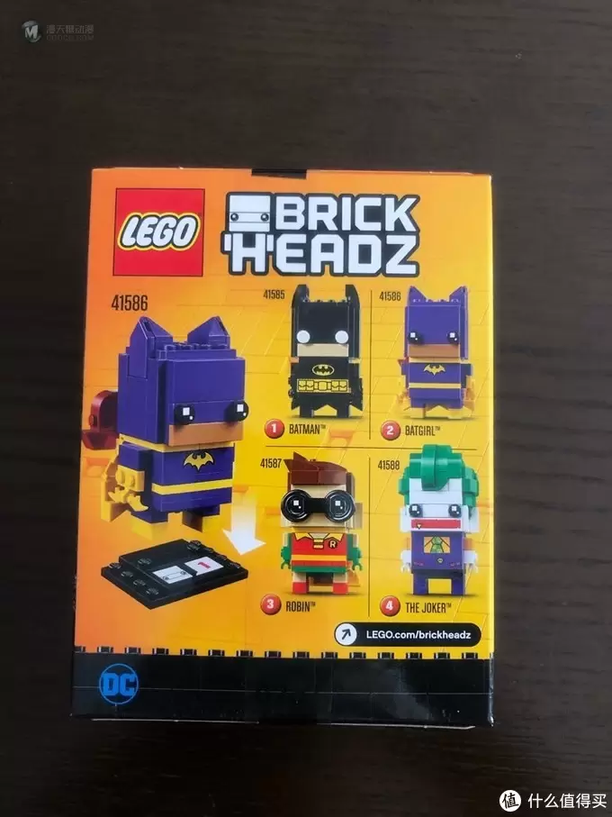 乐高 方头仔 篇三：LEGO乐高 BrickHeadz方头仔 41586蝙蝠女