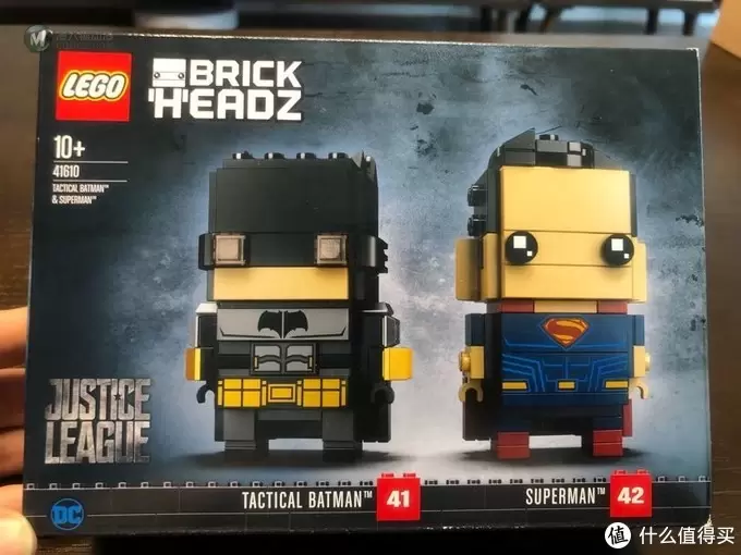 乐高 方头仔 篇四：LEGO乐高 BrickHeadz方头仔41610蝙蝠侠和超人战略套装