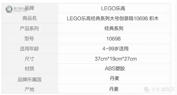 LEGO 篇六：宝宝无聊了？来盒乐高吧—2019年最值乐高之10698经典创意Classic大号积木盒