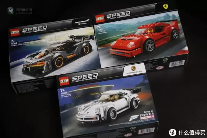 梦の玩具 篇六：LEGO 超级赛车 法拉利F40×迈凯伦SENNA×保时捷911