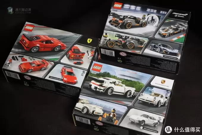 梦の玩具 篇六：LEGO 超级赛车 法拉利F40×迈凯伦SENNA×保时捷911