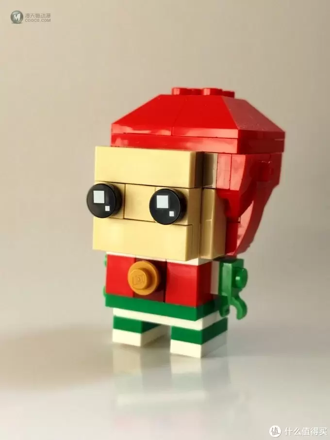 史上第一套三人装方头仔出现——Brickheadz 40353 Reindeer, Elf and Elfie