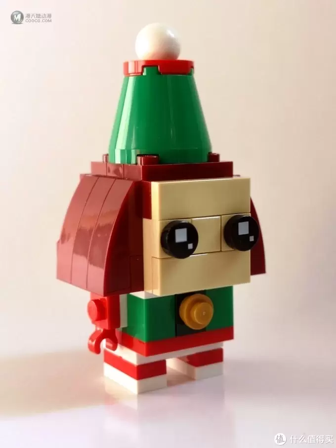 史上第一套三人装方头仔出现——Brickheadz 40353 Reindeer, Elf and Elfie