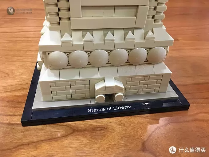 单反毁一生，LEGO穷三代 篇一百三十三：LEGO 乐高 建筑系列 21042 自由女神像和40367自由女神像方头仔