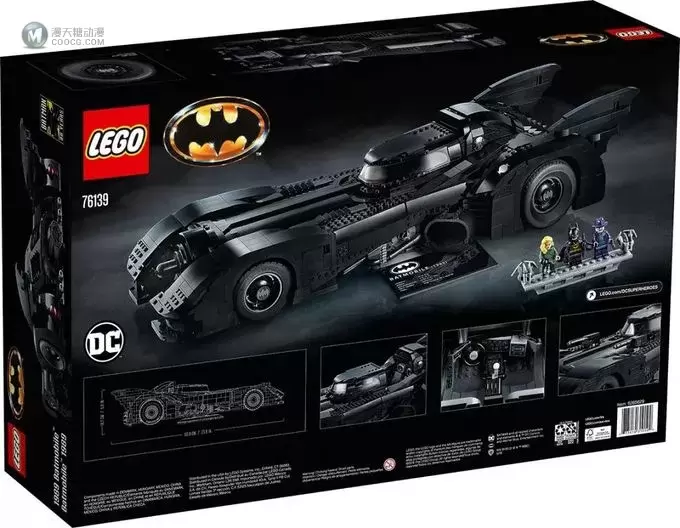 最帅的蝙蝠侠战车 LEGO 1989 Batmobile 76139 最新测评到！