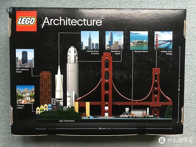 单反毁一生，LEGO穷三代 篇一百三十一：LEGO 乐高 Architecture 建筑系列 21043 San Francisco 旧金山