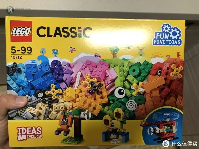 LEGO 篇五：趣味十足的基础Set——乐高Classic经典10712创意齿轮拼砌包