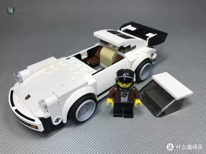 百元小跑车：LEGO 超级赛车 75895 1974年保时捷911Tubro 3.0