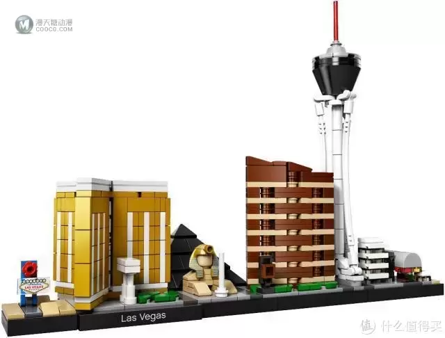 单反毁一生，LEGO穷三代 篇一百二十六：LEGO 乐高 建筑系列 21047 Las Vegas 拉斯维加斯天际线