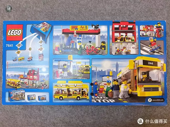 乐高小小追绝日记 篇二十一：LEGO 7641 城市一角