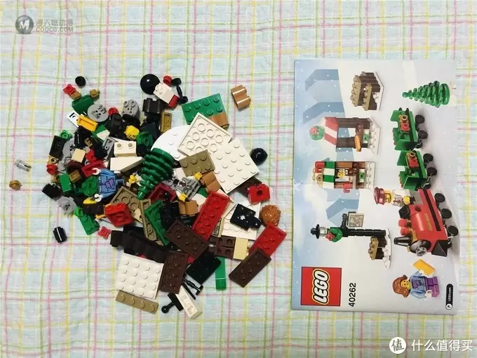 我和乐高 篇四：LEGO 40262 冬季火车之旅