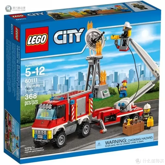 LEGO拼拼乐 篇二百九十：LEGO 乐高 City 城市系列 60111 重型消防车