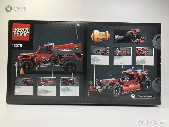 LEGO拼拼乐 篇五十二：LEGO 乐高 Technic 机械组 42075 紧急救援车