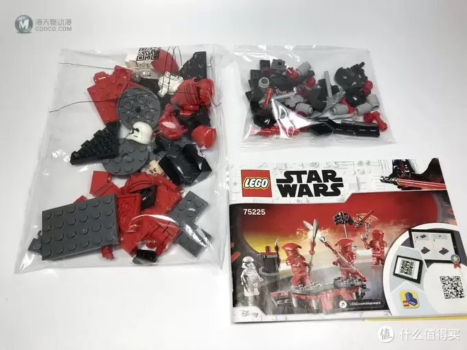 LEGO拼拼乐 篇五十三：一堆“小龙虾”：LEGO 乐高星球大战Star Wars 系列 菁英禁卫兵战斗套装