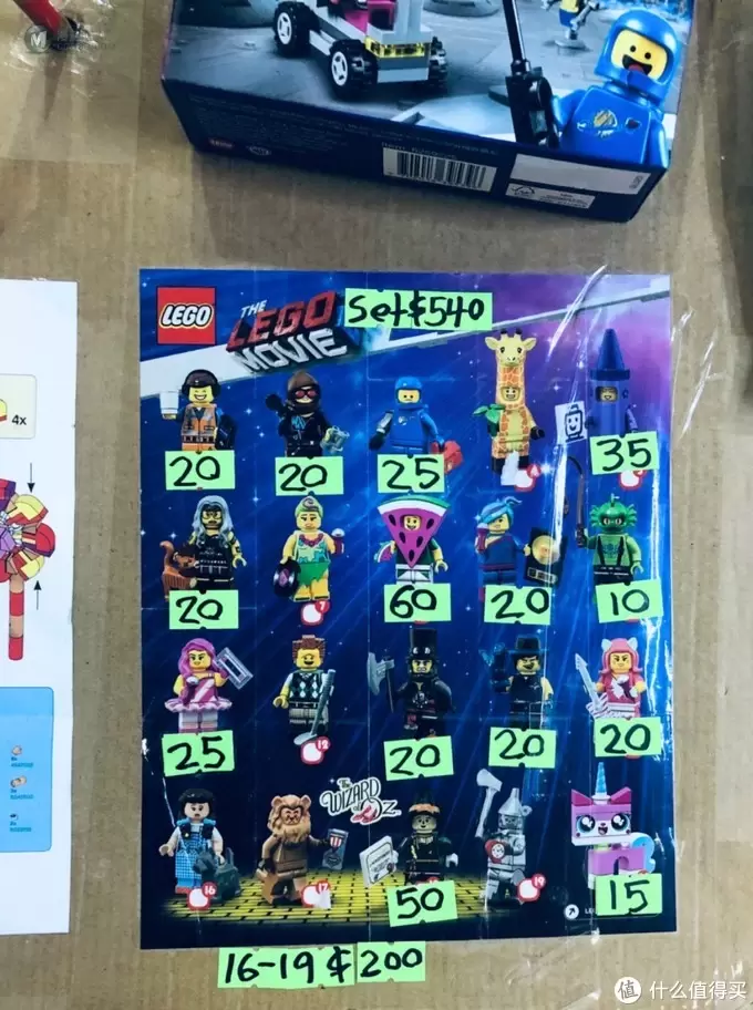 变成塑料块陪你的钱 篇一：Lego 71023乐高大电影2抽抽乐开箱