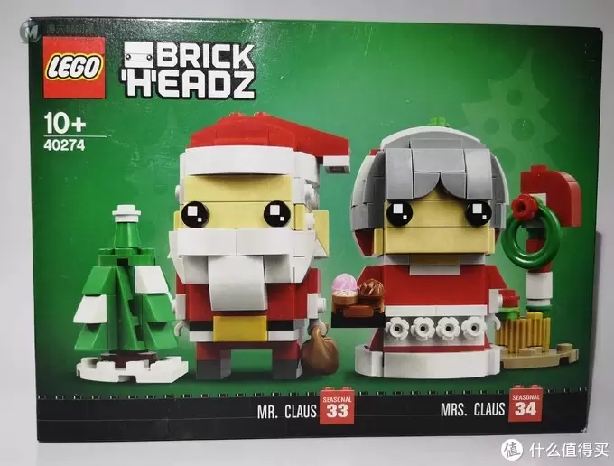 Merry Christmas—Lego Brickheadz 40274 方头仔