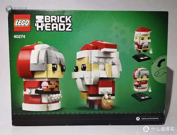 Merry Christmas—Lego Brickheadz 40274 方头仔