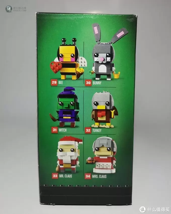 Merry Christmas—Lego Brickheadz 40274 方头仔