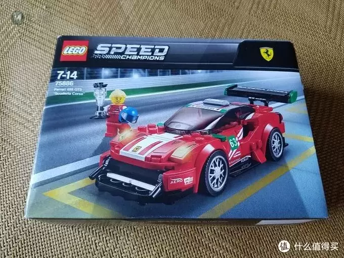 何以解忧，有我乐高 篇十三：LEGO乐高 Speed超级赛车 75886法拉利488