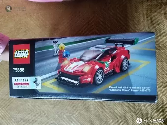 何以解忧，有我乐高 篇十三：LEGO乐高 Speed超级赛车 75886法拉利488