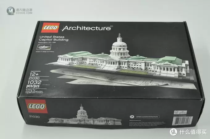 单反毁一生，LEGO穷三代 篇一百零八：LEGO 乐高 建筑系列 21030 美国国会大厦