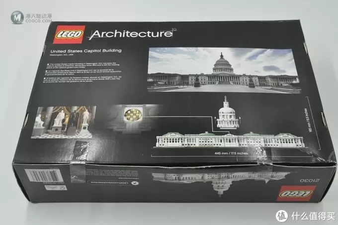 单反毁一生，LEGO穷三代 篇一百零八：LEGO 乐高 建筑系列 21030 美国国会大厦