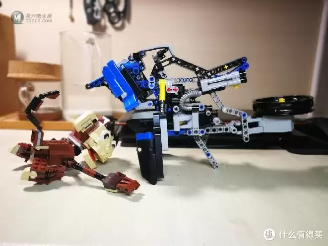 乐高科技组系列 篇一：lego 乐高科技组42063 B模式 BMW概念飞行摩托